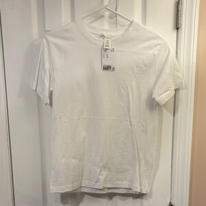 Classic Crew Neck White Women’s T-Shirt